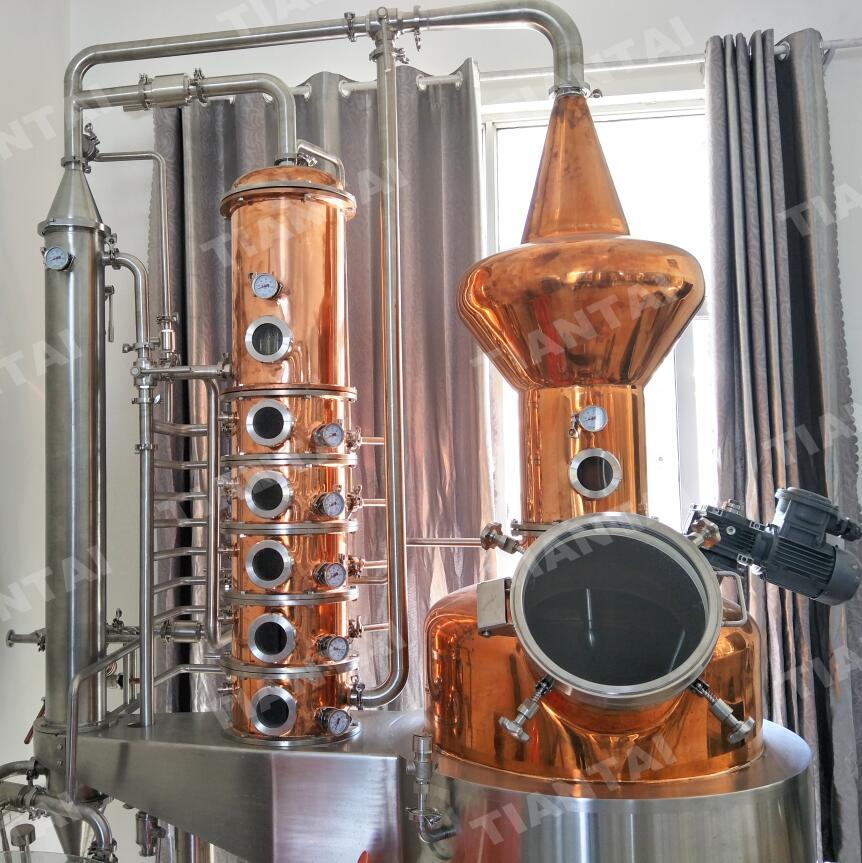 <b>100L Copper Still Alcohol Dis</b>